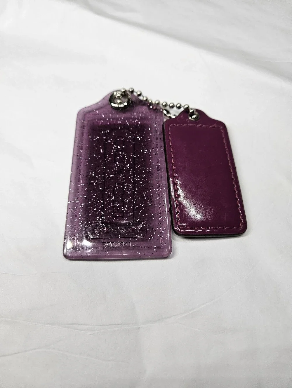Coach Poppy Hangtags Set Of 2